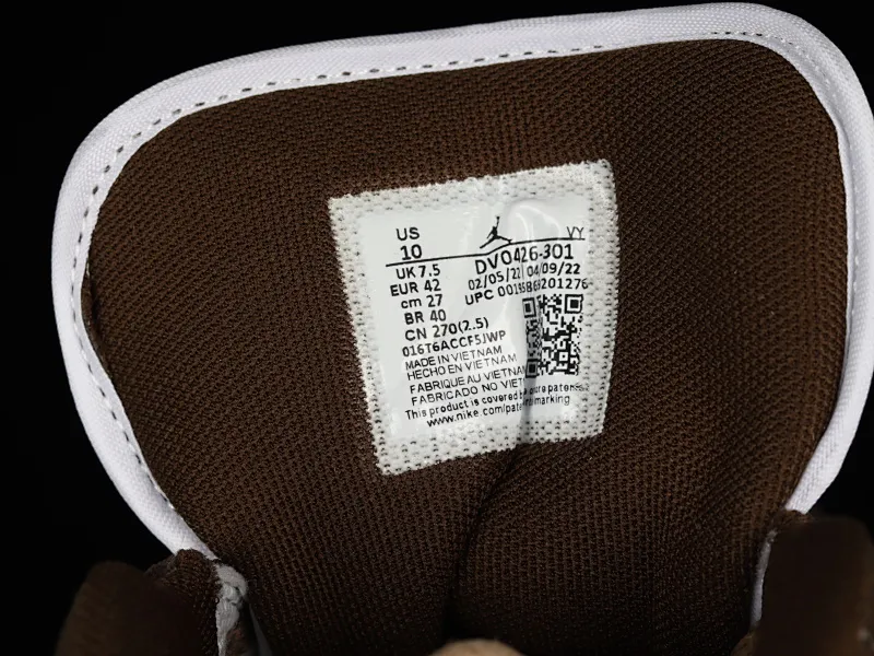 All categories Air Jordan Jordan series basketball shoes Air Jordan 1 Low Z version Air Jordan 1 Low "Mocha Toe" AJ1 Joe 1 Mocha low-top cultural and leisure sports sneakers DV0426-301